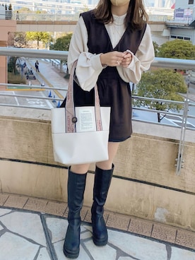 いそゆりさん（レディース・159cm）の冬コーディネート