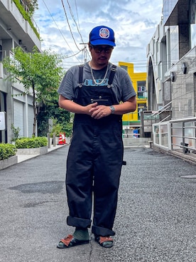 「AVIREX（アヴィレックス）のアイテム（アクセサリー）」を使った、MITACHIさん（メンズ・160cm）の夏コーディネート