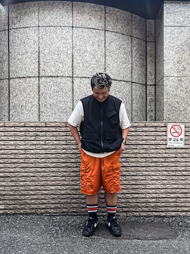 MITACHIさん（メンズ・160cm）の夏コーディネート