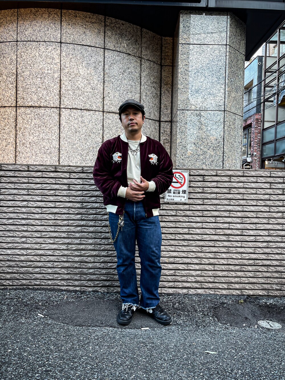 AVIREX　USMG スカジャン AVIREX アビレックス リバーシブル スカジャン USMC SUKA JACKET