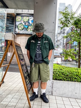 MITACHIさん（メンズ・160cm）の夏コーディネート