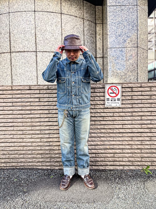 SYNTHETIC LEATHER BUCKET HAT / 合成皮革 バケットハット