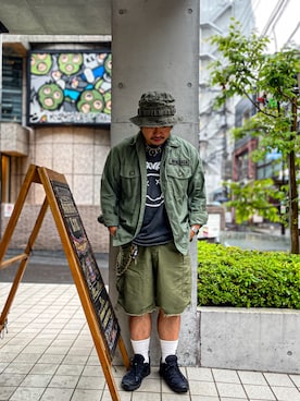 MITACHIさん（メンズ・160cm）の夏コーディネート