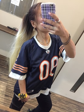 ᏝᏬᏉᏕᎥƈ 🐻❤️さんの（NFL | ナショナルフットボールリーグ　）を使ったコーディネート