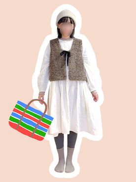 「アイテム（その他トップス）」を使った、ホキポキさん（レディース・158cm）の秋コーディネート