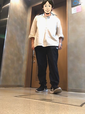 「ザノースフェイス」｜Masahiroさん（メンズ・160cm）の夏コーディネート