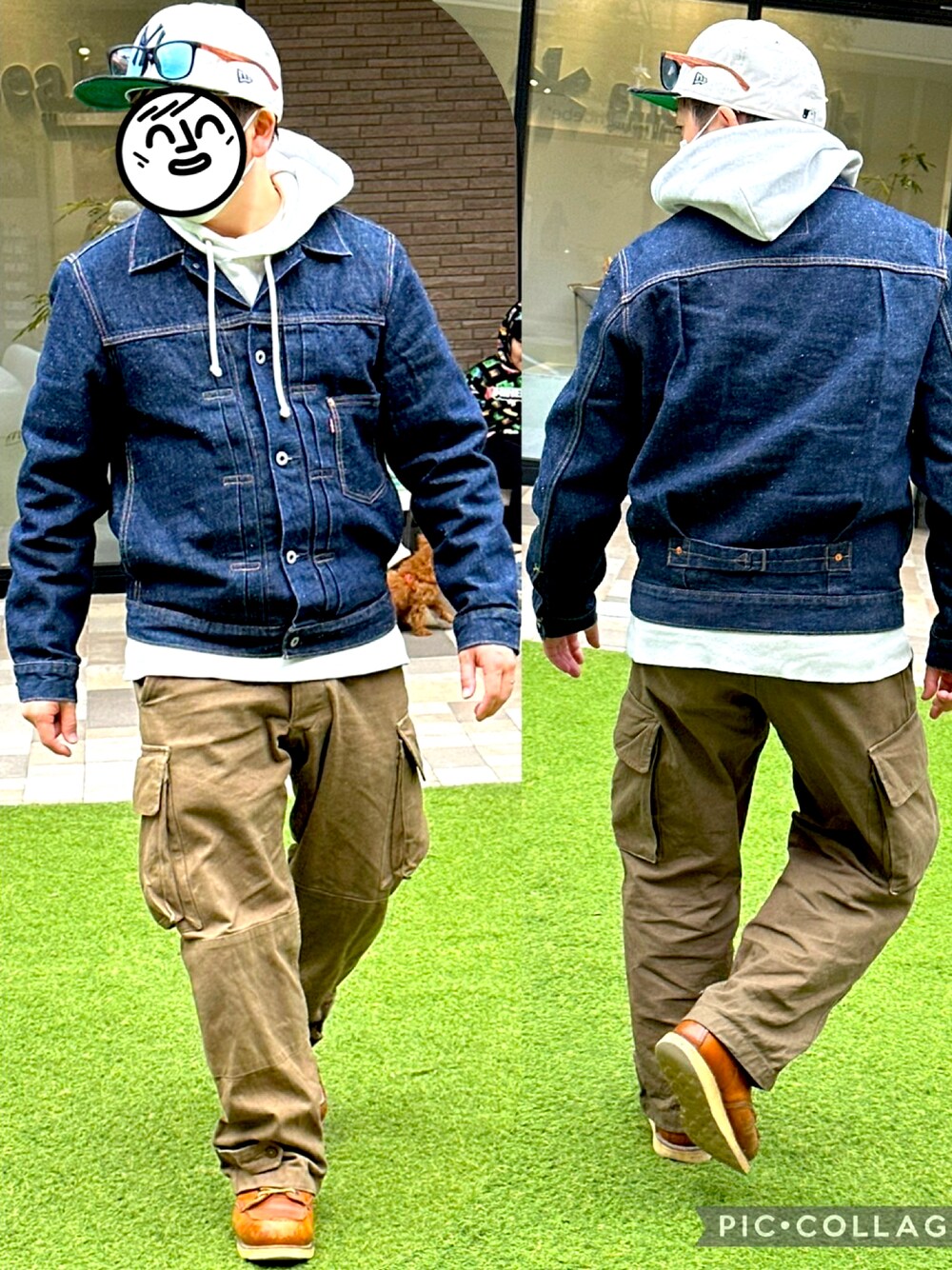 Levi's/リーバイス TYPE I デニムジャケット ダークインディゴ WORN IN