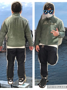 「PUMA（プーマ）のアイテム（スリッポン）」を使った、Masahiroさん（メンズ・161cm）の秋コーディネート