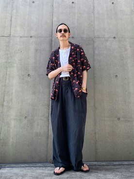 okaiさん（メンズ・172cm）の夏コーディネート
