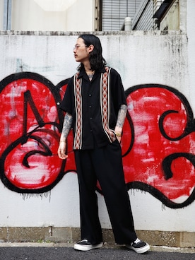 「schott（ショット）のSchott/ショット/TC PAINTER PANTS/ペインターパンツ（その他パンツ）」を使った、okaiさん（メンズ・172cm）の夏コーディネート