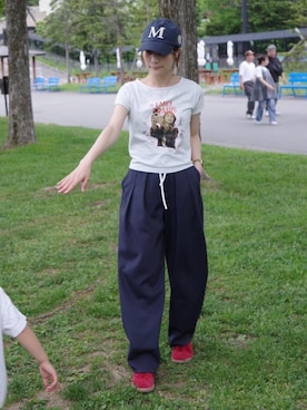 安中亜美さん(レディース・149cm)の夏コーディネート
