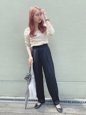 安中亜美さん（レディース・149cm）の夏コーディネート