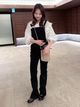 安中亜美さん(レディース・149cm)の春コーディネート