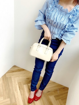 安中亜美さん（レディース・149cm）の夏コーディネート