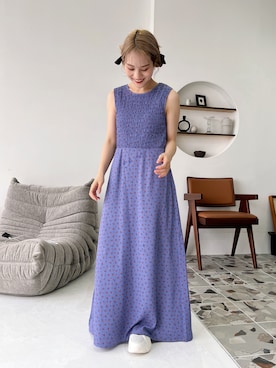 安中亜美さん(レディース・149cm)の夏コーディネート