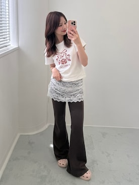 安中亜美さん(レディース・149cm)の夏コーディネート