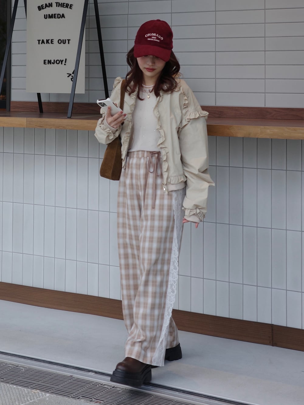 jumelle（ジュメロ）の「frill light jacket（ノーカラー