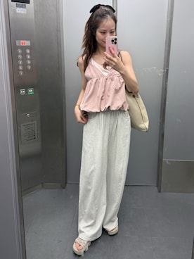 安中亜美さん(レディース・149cm)の秋コーディネート
