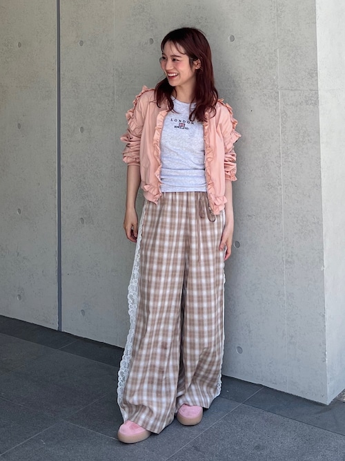 frill light jacket（ノーカラージャケット）｜jumelle