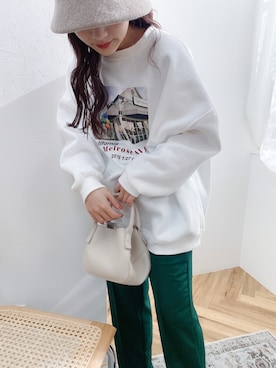 安中亜美さん（レディース・149cm）の冬コーディネート