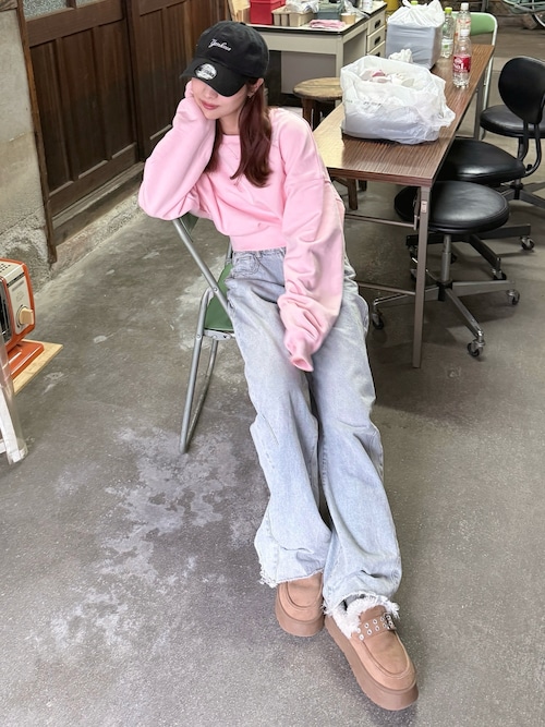 sedacle girl（セダクルガール） ブーツ バックルムートンブーツ