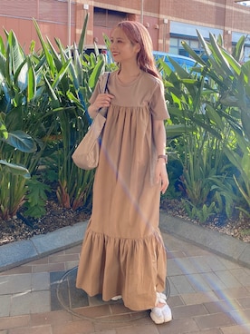 安中亜美さん（レディース・149cm）の夏コーディネート