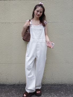 安中亜美さん（レディース・149cm）の夏コーディネート