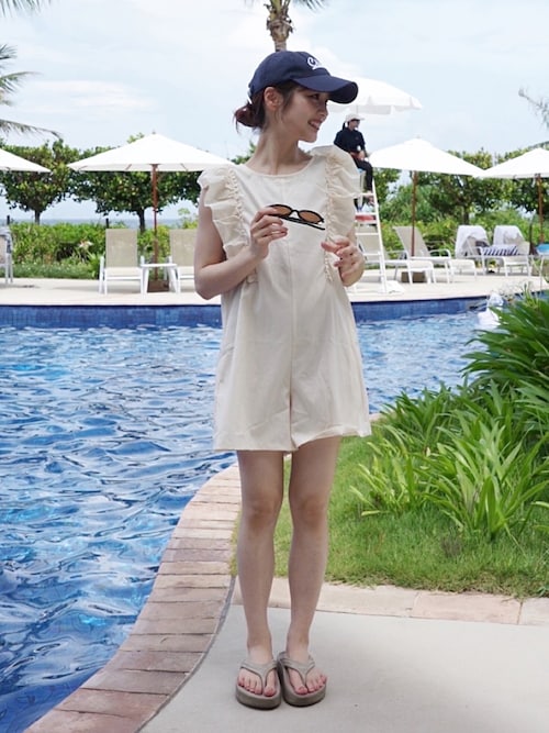 送料関税込み★ISABEL MARANT★セージ・ワンショルダー水着 24PMB0002FBA2P35I_01BK-