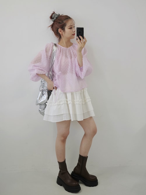シュシュマム Square Lace Chouchou 'Helen'（シュシュ）｜SYKIA（シキア）の