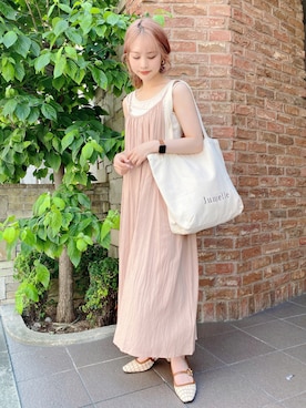 安中亜美さん(レディース・149cm)の夏コーディネート