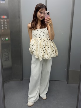「titivate（ティティベイト）のアイテム」を使った、安中亜美さん（レディース・149cm）の秋コーディネート