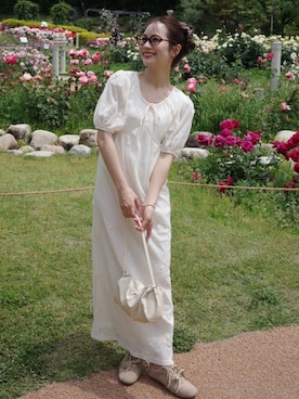 安中亜美さん(レディース・149cm)の春コーディネート