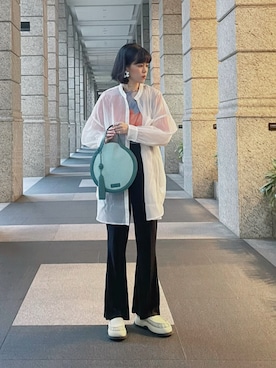 安吉🍀さん（レディース・162cm）の夏コーディネート