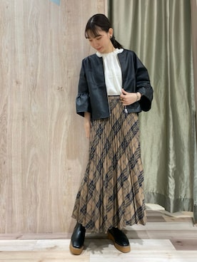 hanaさん（レディース・156cm）の秋コーディネート