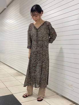 hanaさん（レディース・156cm）の夏コーディネート