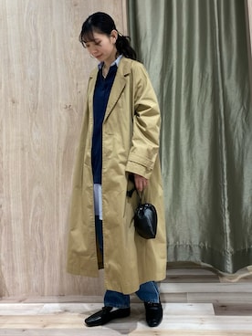 「春カラー」｜「アイテム（チュニック）」を使った、hanaさん（レディース・156cm）の春コーディネート