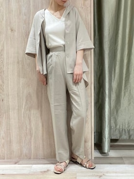 hanaさん（レディース・156cm）の夏コーディネート