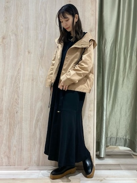 hanaさん（レディース・156cm）の秋コーディネート