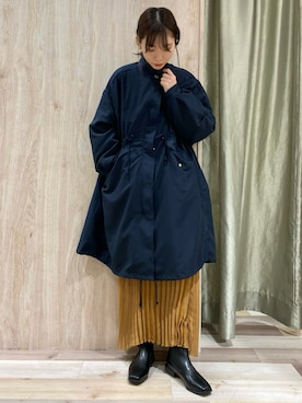 hanaさん（レディース・156cm）の冬コーディネート