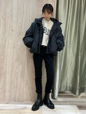 hanaさん(レディース・156cm)の冬コーディネート