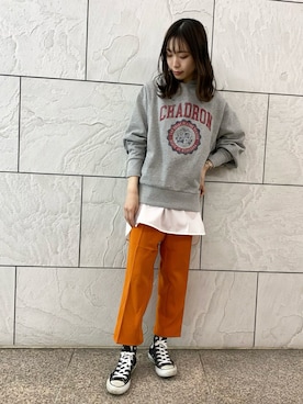 hanaさん（レディース・156cm）の冬コーディネート