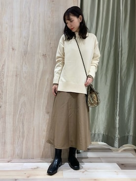 hanaさん（レディース・156cm）の冬コーディネート