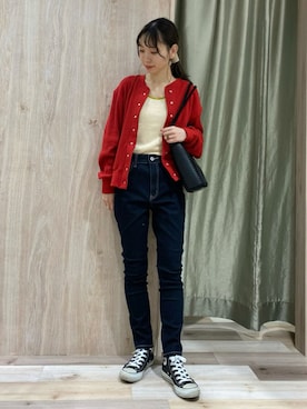 hanaさん（レディース・156cm）の秋コーディネート