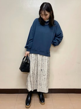 hanaさん（レディース・156cm）の秋コーディネート