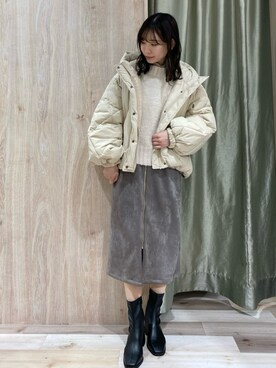 hanaさん(レディース・156cm)の冬コーディネート