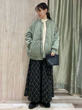 hanaさん（レディース・156cm）の秋コーディネート