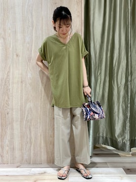 hanaさん（レディース・156cm）の夏コーディネート