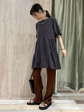 hanaさん（レディース・156cm）の秋コーディネート