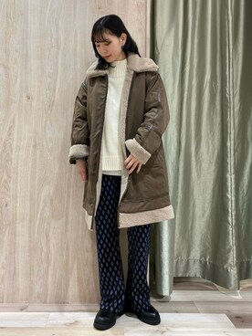 hanaさん(レディース・156cm)の冬コーディネート