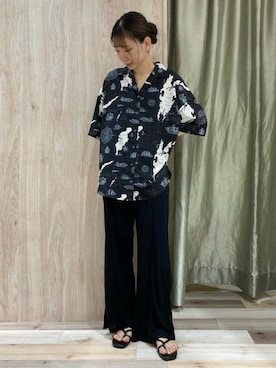 hanaさん（レディース・156cm）の夏コーディネート